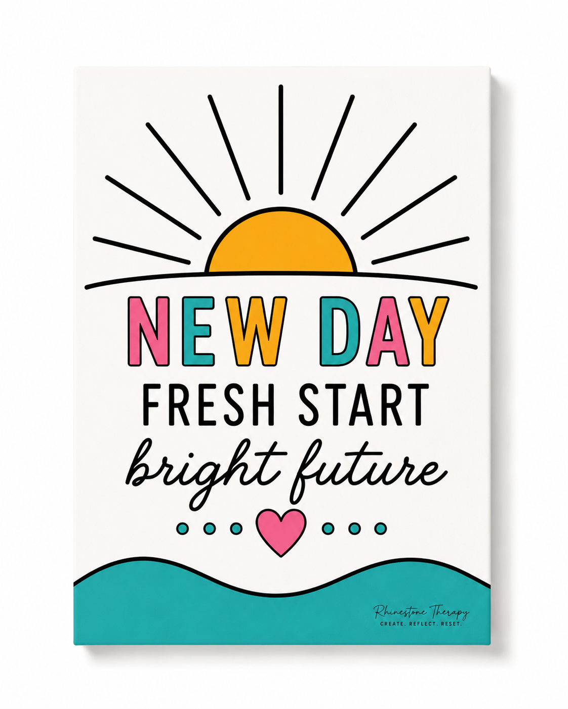 New Day Fresh Start Bright Future