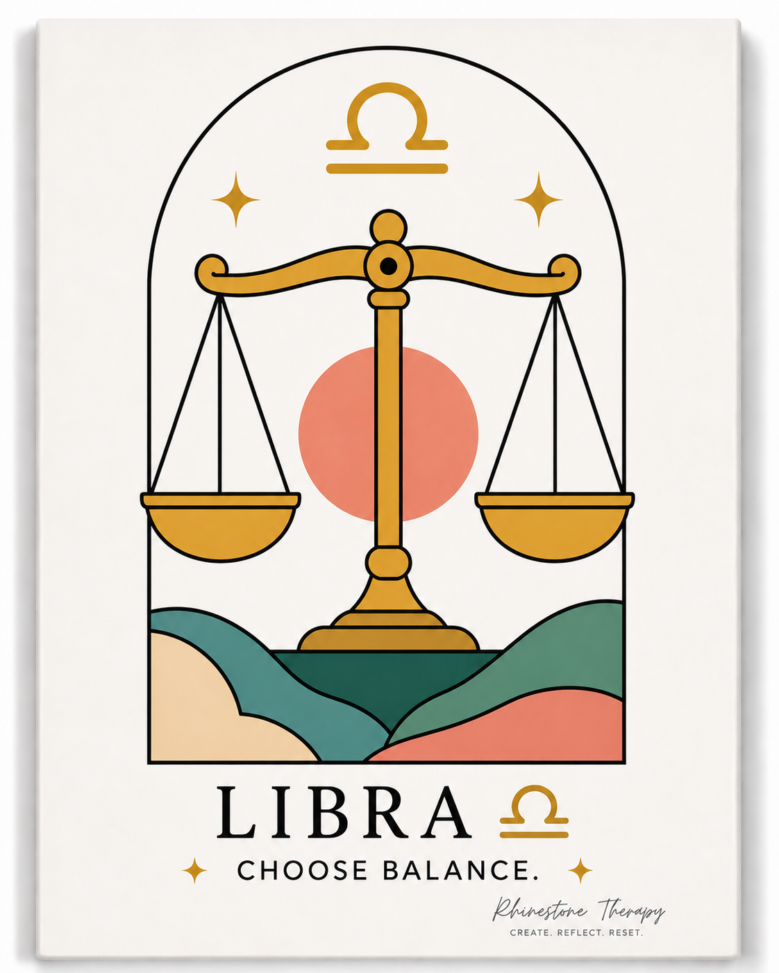 Libra: "Choose balance."