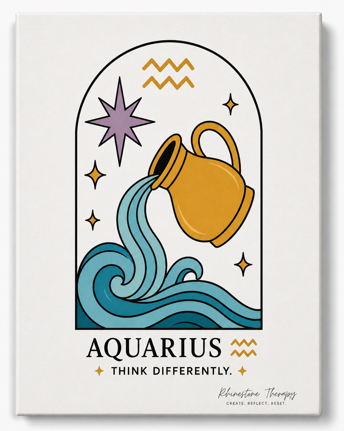 Aquarius: "Think differently."