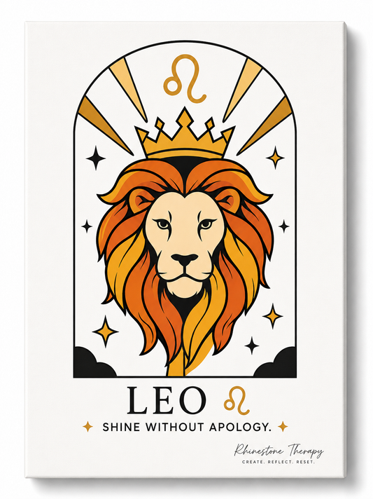 Leo: "Shine without apology."