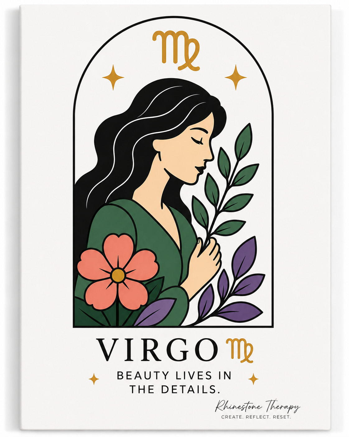 Virgo: "Beauty lives in the details."